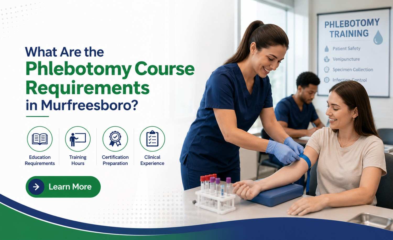 What Are the Phlebotomy Course Requirements in Murfreesboro?