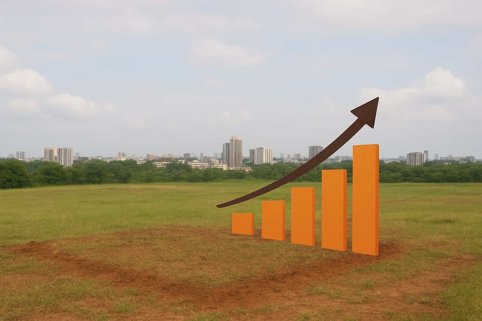 How to Estimate the Future Appreciation of Land in Nagpur? | Karamchand Properties